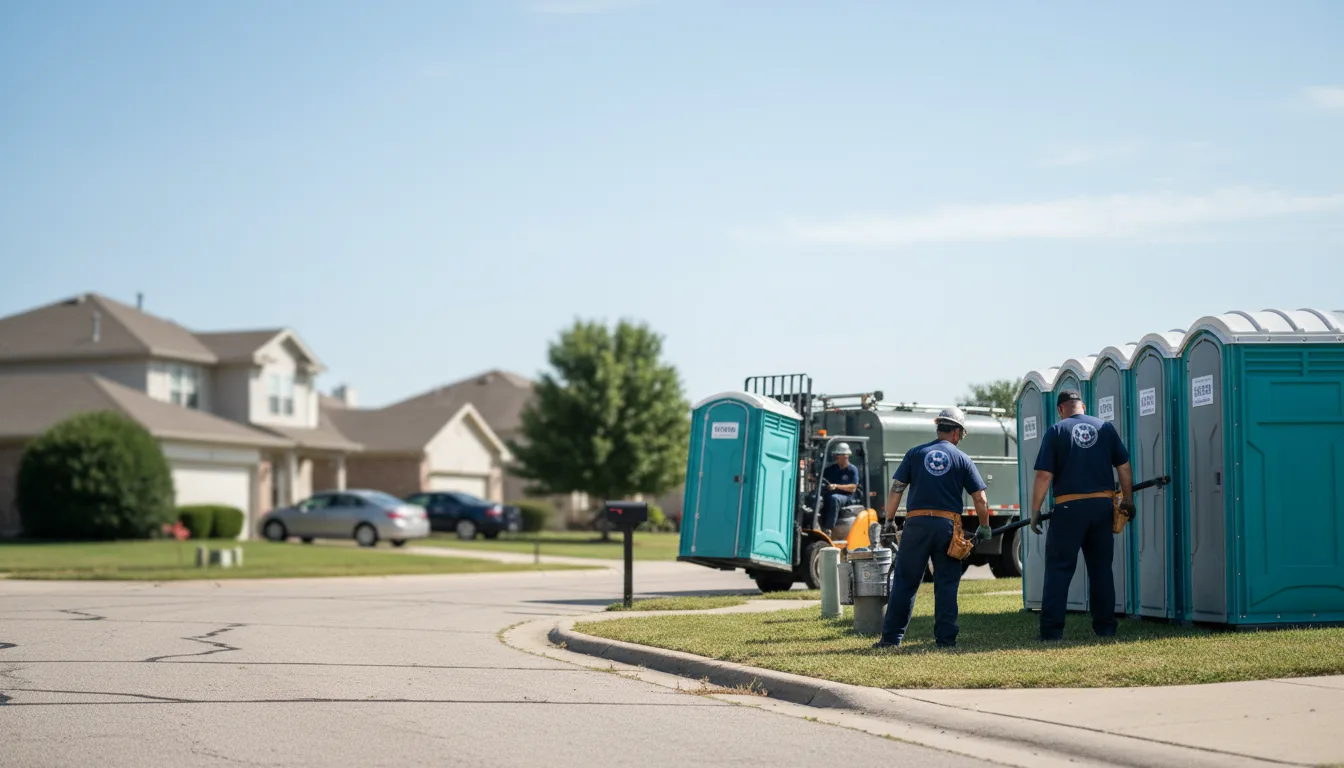 Porta Potty Rental in Eldridge, IA near me